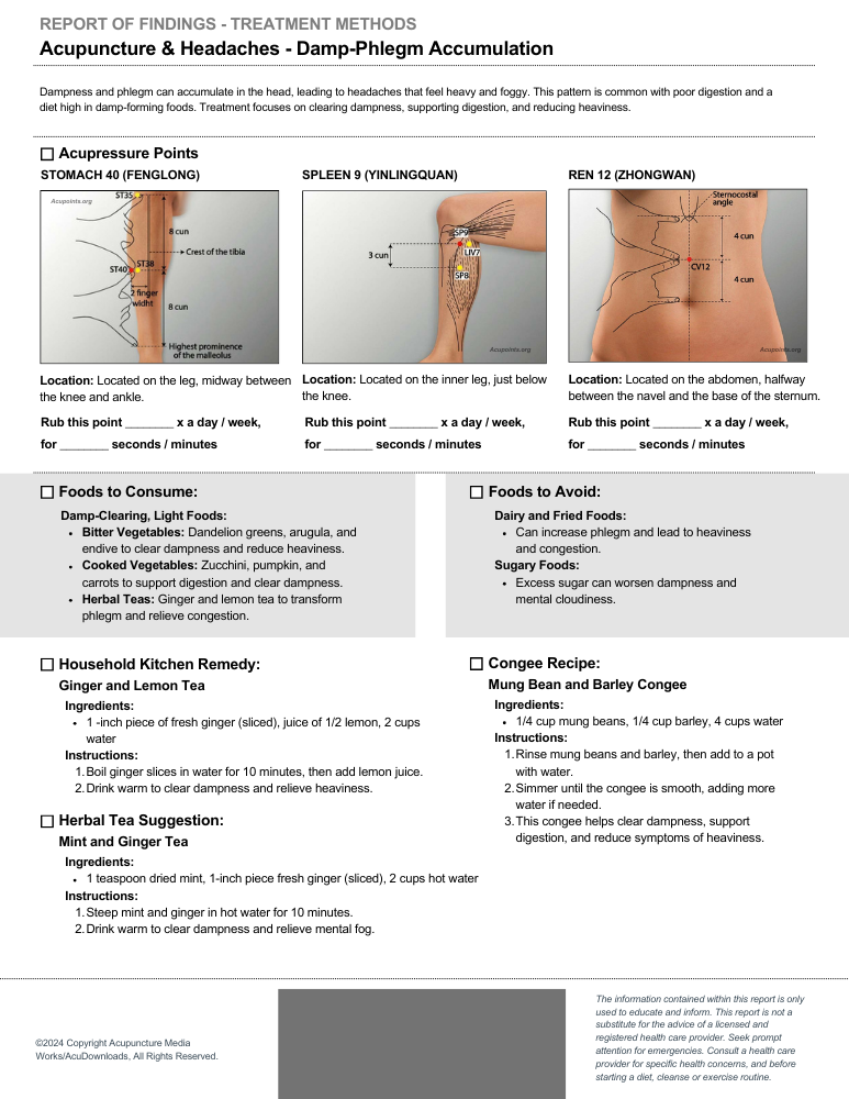 4_Headaches_DampPhlegmAccumulation