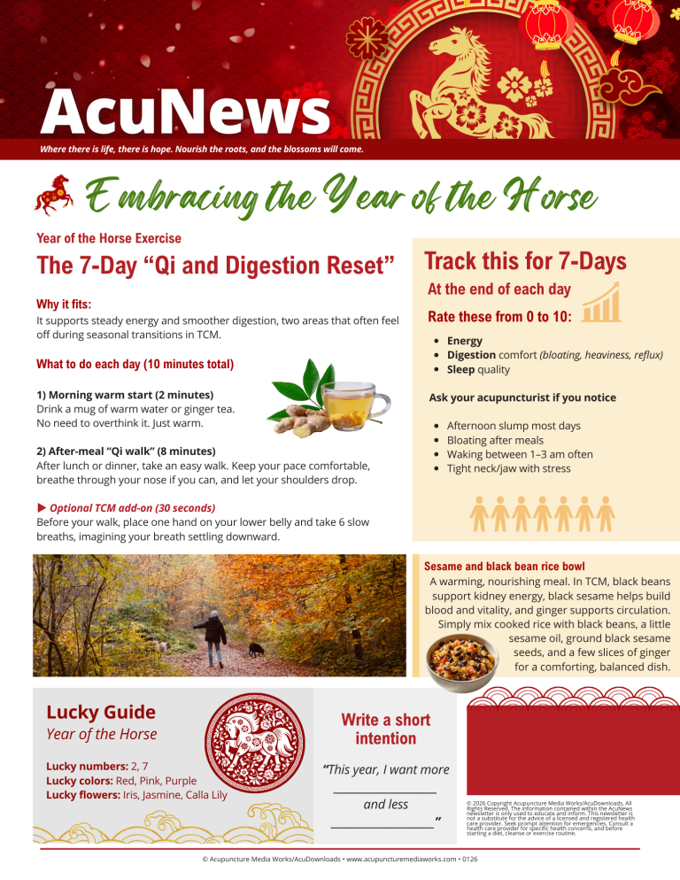 AcuNews Newsletter - PG4 - Chinese New Year 2026 - Year of Horse