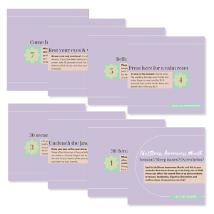 Stress Awareness Month - Social Media - Product Shot